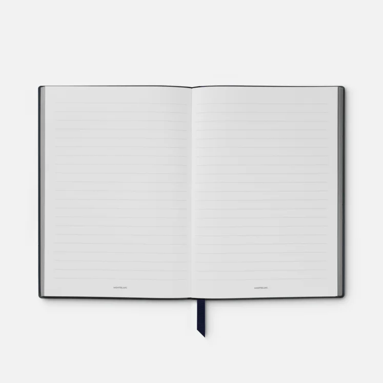 Notebook #163 Medium, Montblanc Meisterstück Glacier Collection, Blue Lined 129459